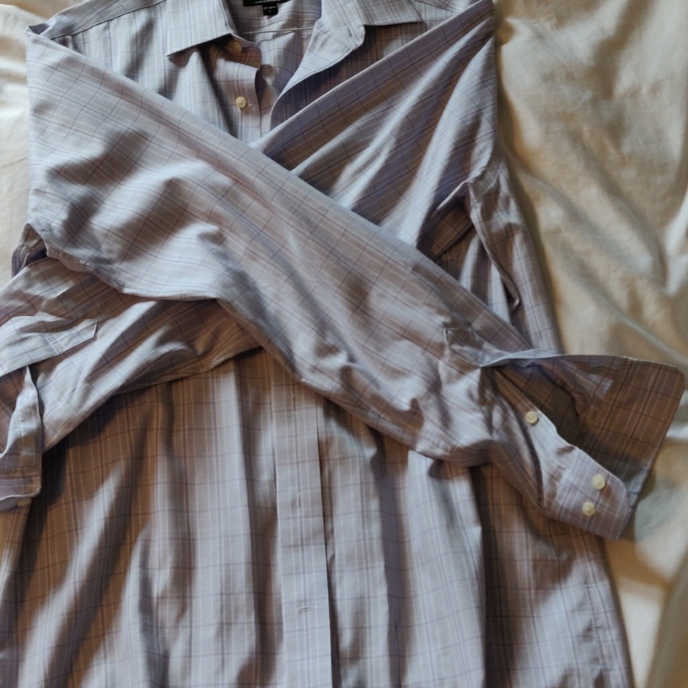 Lot of 3 dress/ casual button down shirts